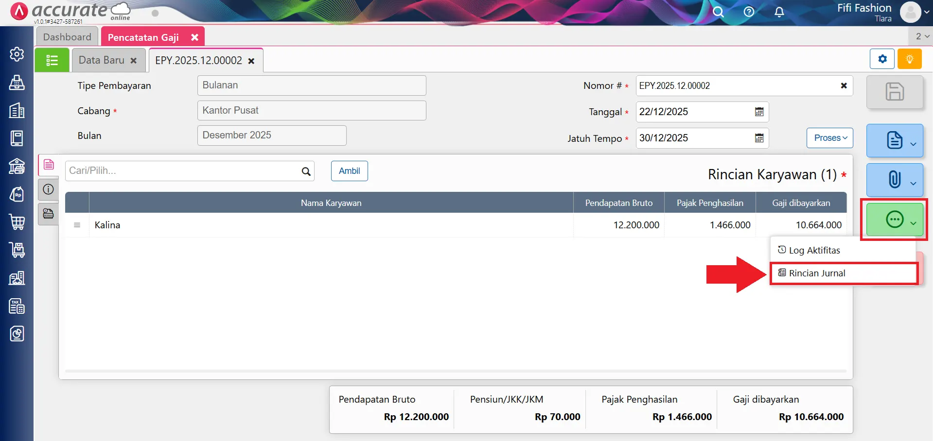 Catat & Hitung PPh 21 Desember Karyawan Tetap